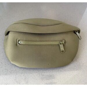 Dagne Dover Ace Neoprene Belt Bag Fanny Pack Dark Moss Crossbody Travel